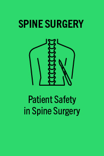 Patient Safety In Spine Surgery - Activity ID 3194 Banner